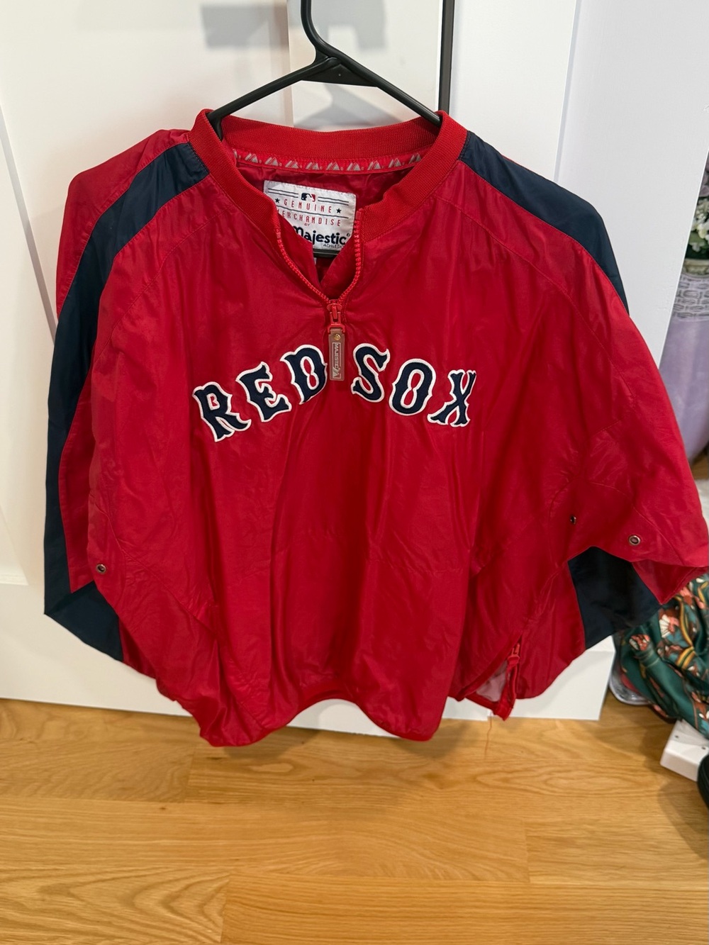 Majestic Red Sox Pullover Jacket